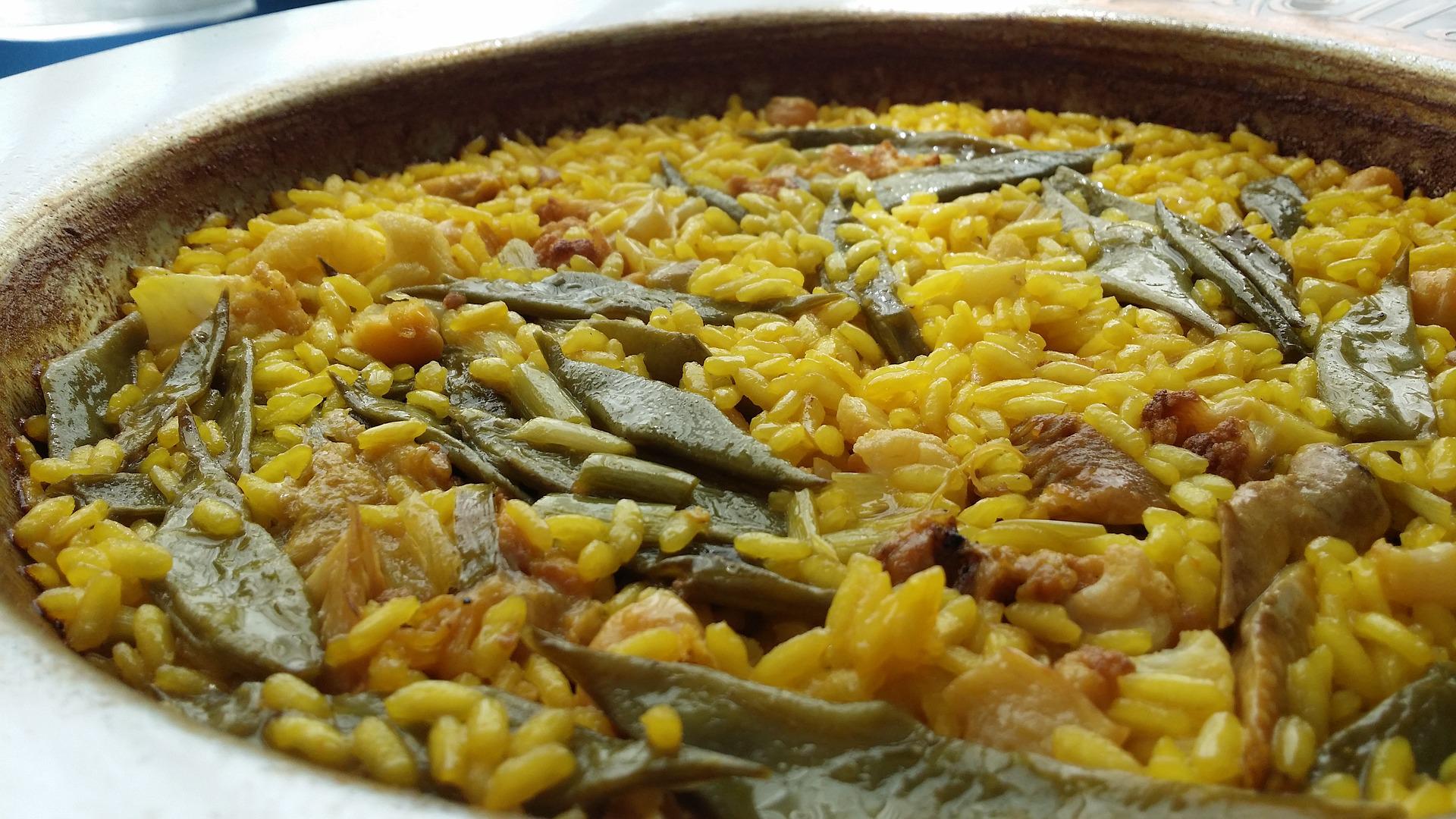 la paella valenciana
